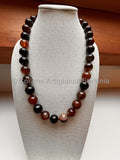 Collana con pietre dure di Dream Agate.