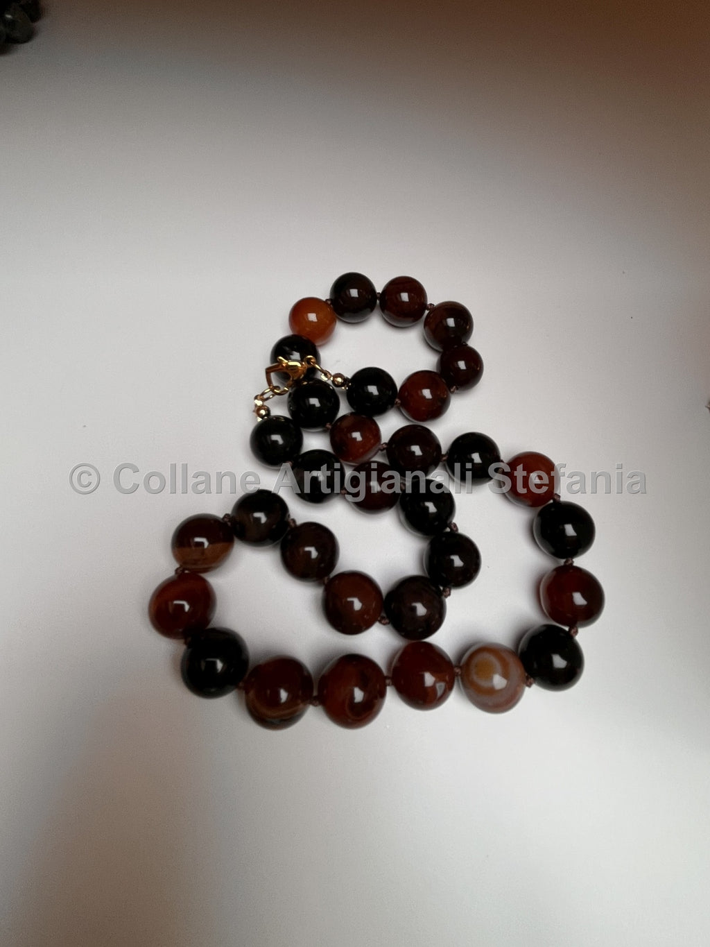 Collana con pietre dure di Dream Agate.