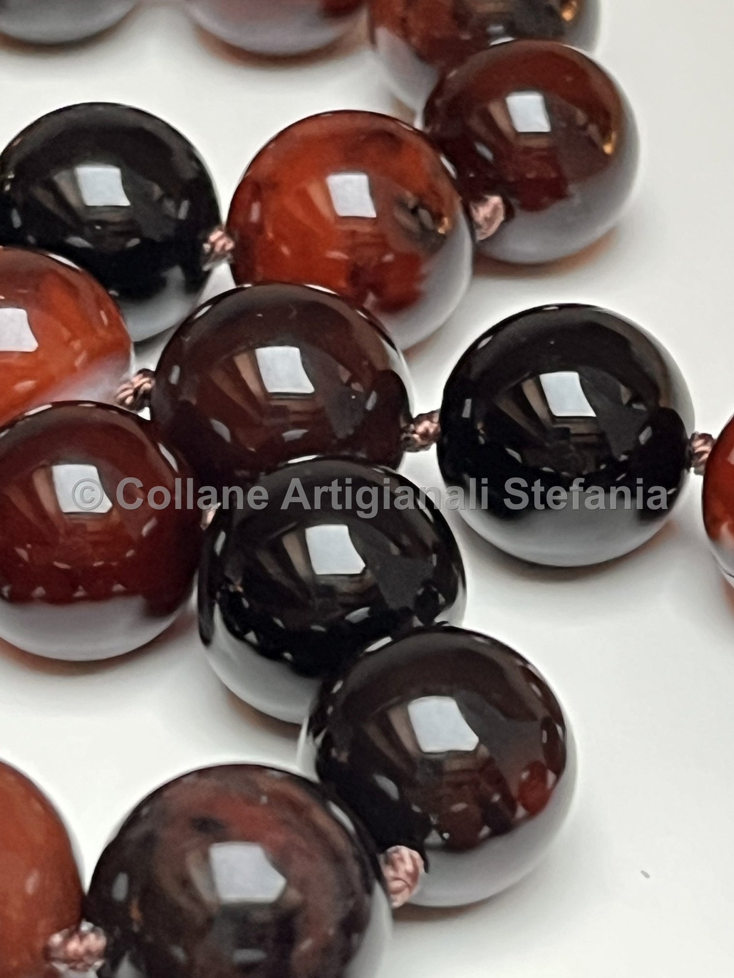 Collana con pietre dure di Dream Agate.