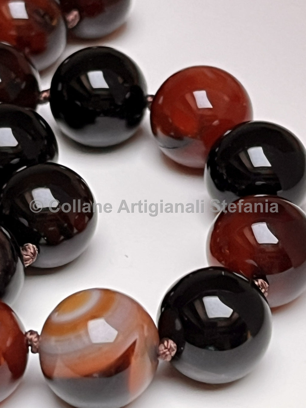 Collana con pietre dure di Dream Agate.