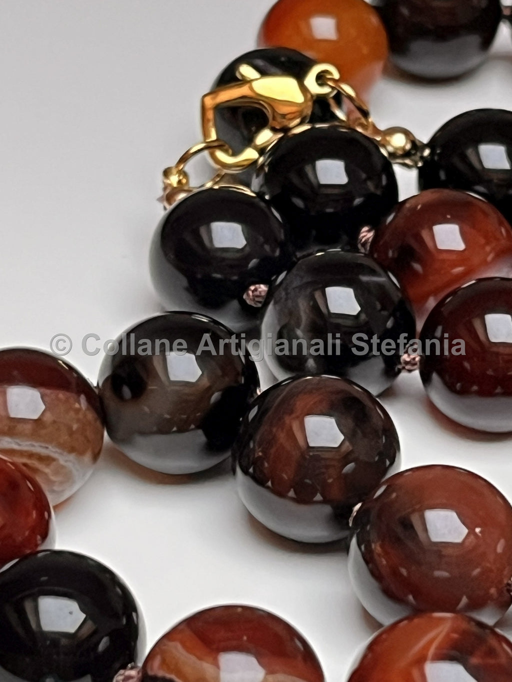Collana con pietre dure di Dream Agate.