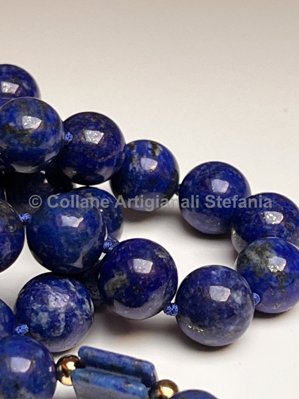 Collana con pietre dure di Lapislazzuli di ottima qualità