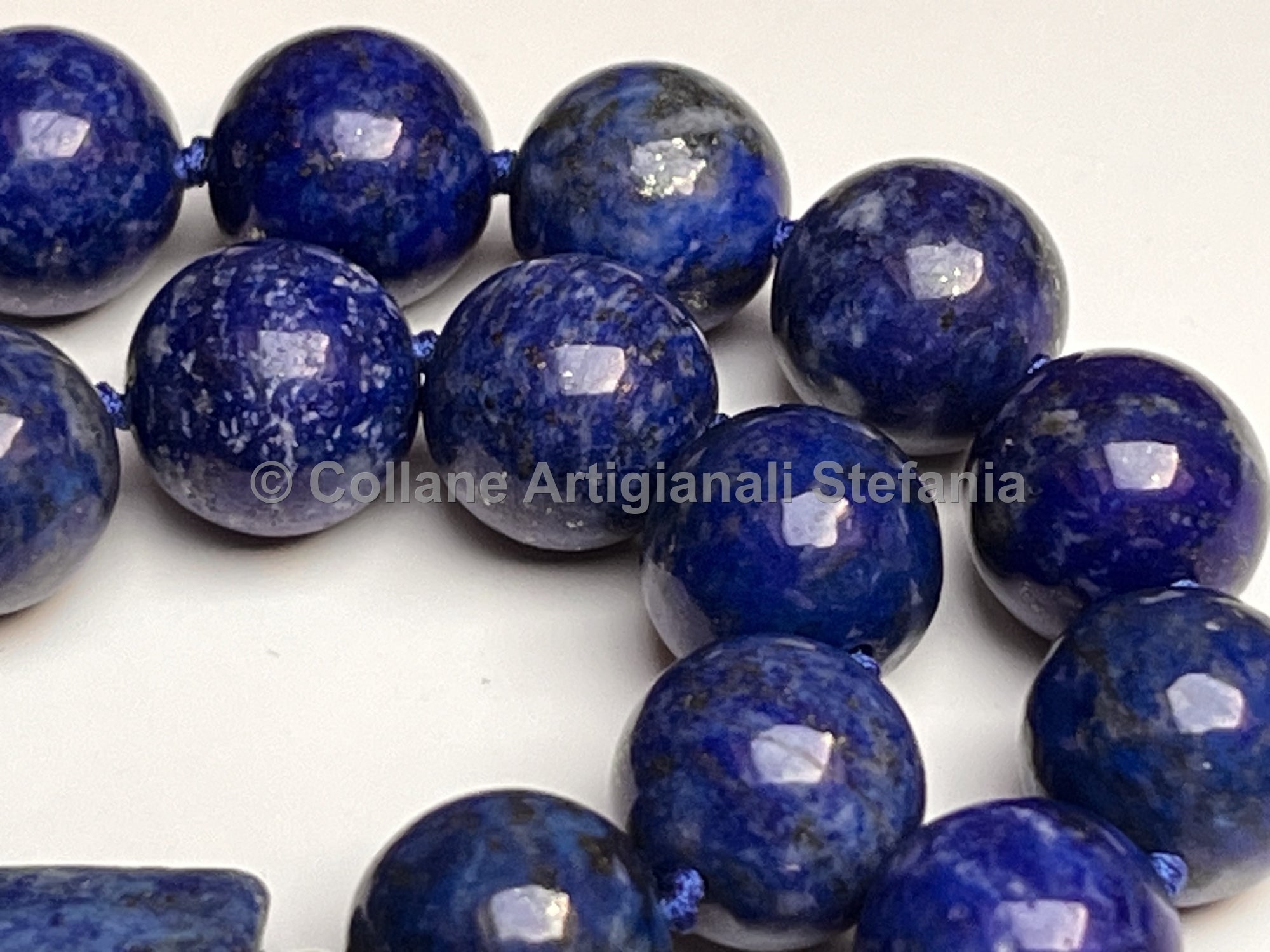 Collana con pietre dure di Lapislazzuli di ottima qualità