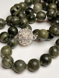 Collana con pietre dure di Giada