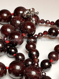 Collana con pietre dure di Granato