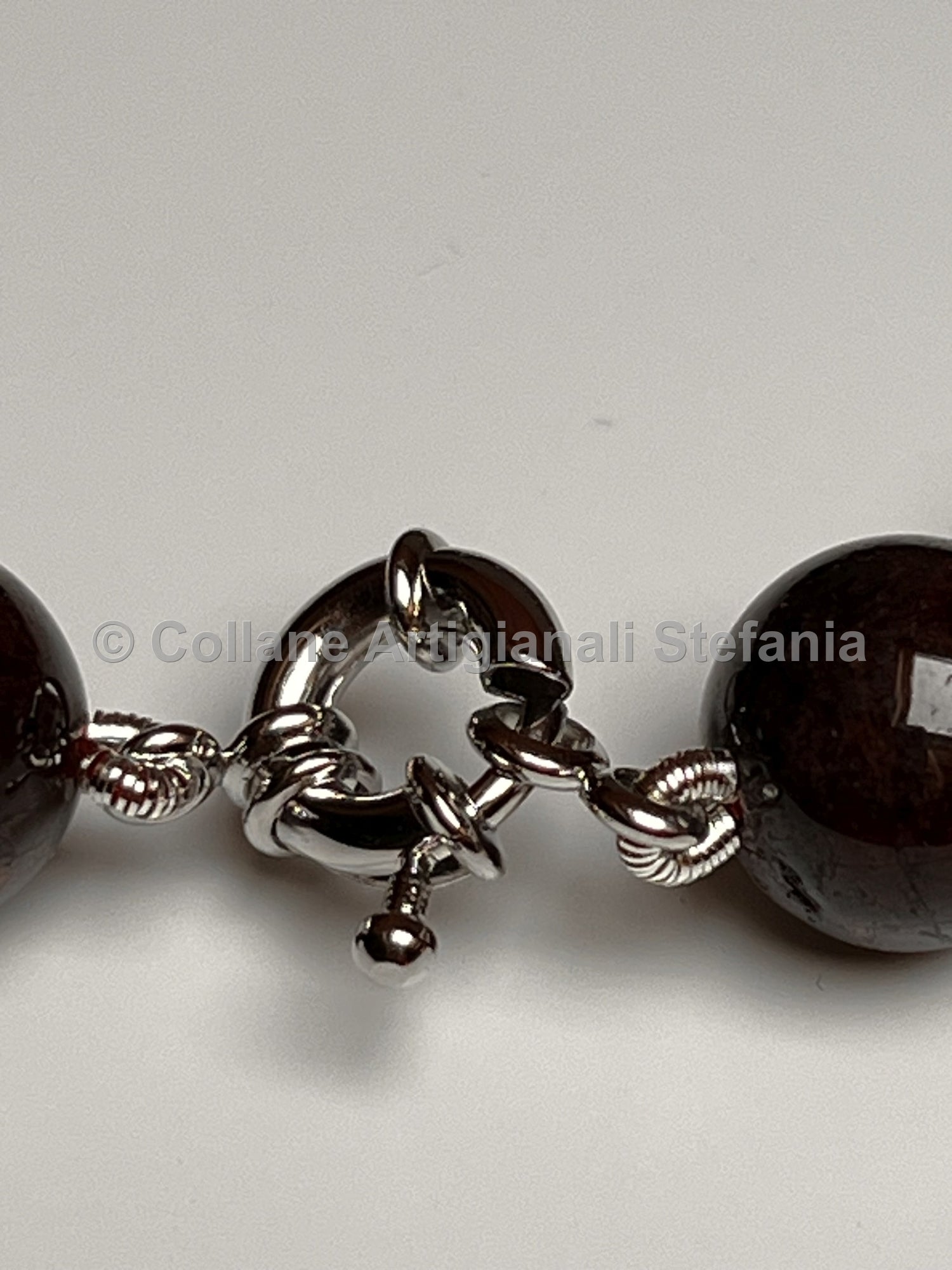 Collana con pietre dure di Granato