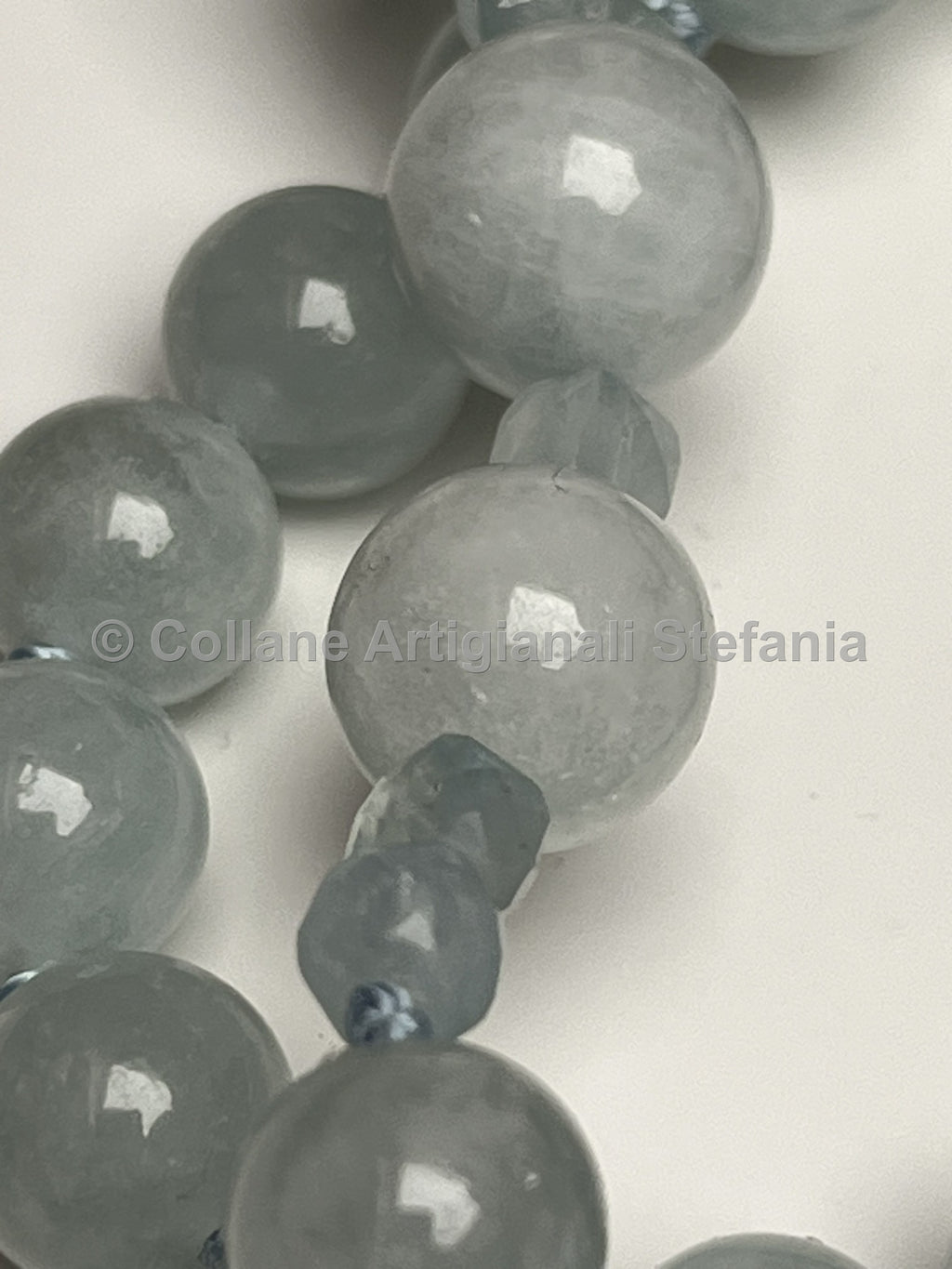 Collana con pietre dure di Acquamarina di eccellente qualità