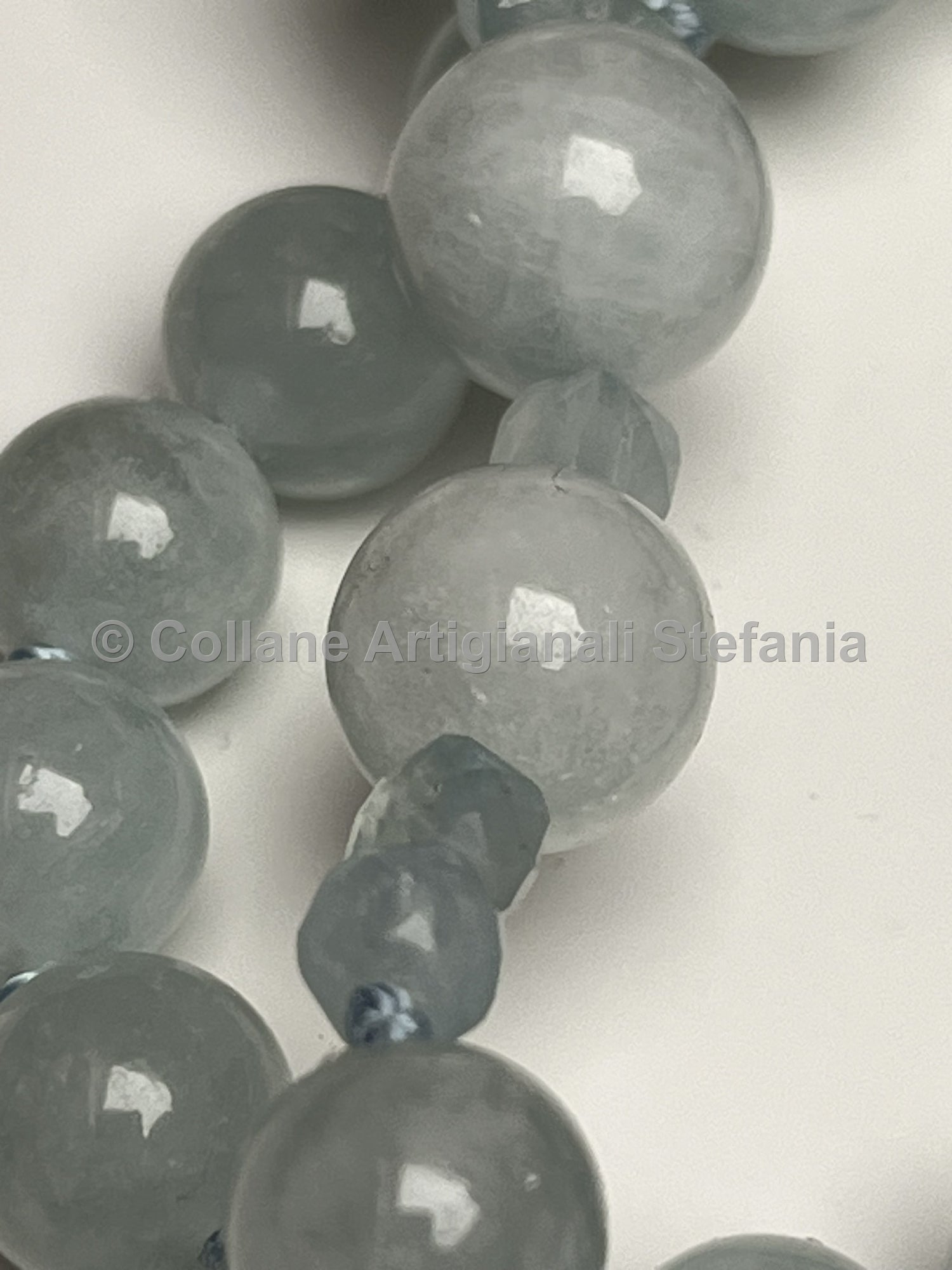 Collana con pietre dure di Acquamarina di eccellente qualità