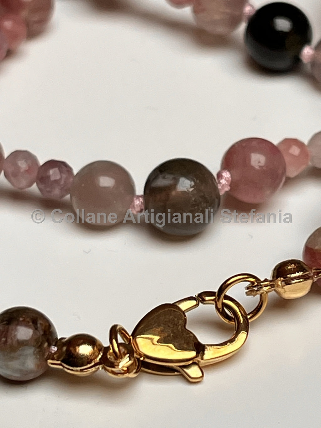Collana con pietre dure di Tormalina di eccellente qualità