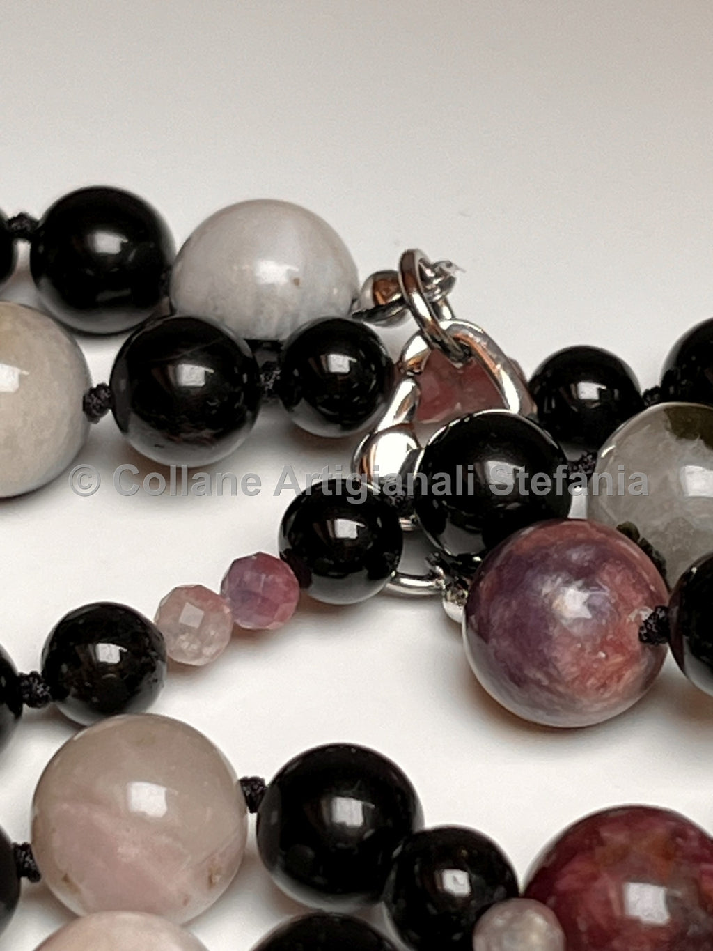 Collana con pietre dure di Tormalina di alta qualita