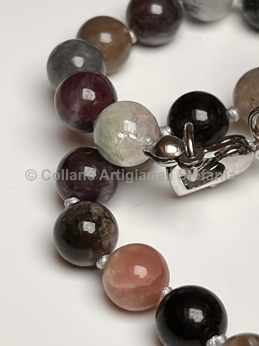 Collana con pietre dure di Tormalina di eccellente qualità