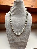 Collana con pietre dure di alta qualità di Giada Birmana.