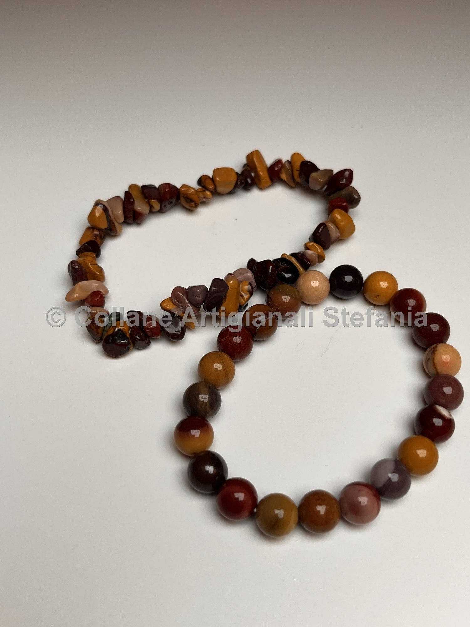 Collana con pietre dure di alta qualità di Occhio di Tigre.