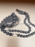 Collana con pietre dure di alta qualità di Angelite