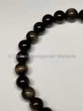 Braccialetti elastici con pietre dure naturali.