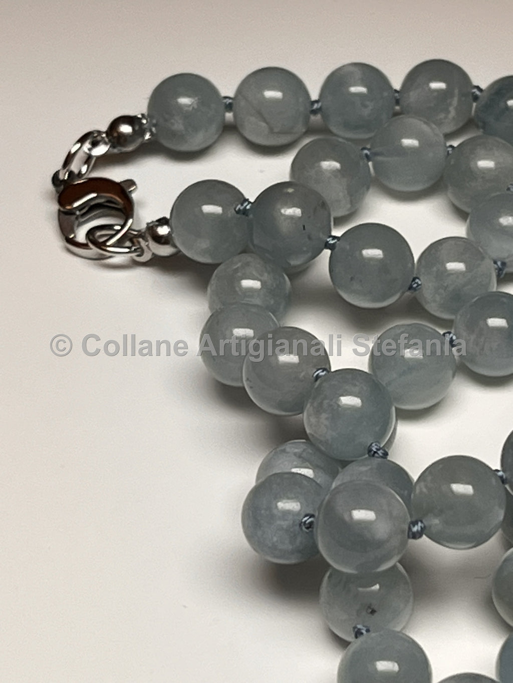 Collana con pietre dure di Acquamarina di eccellente qualità