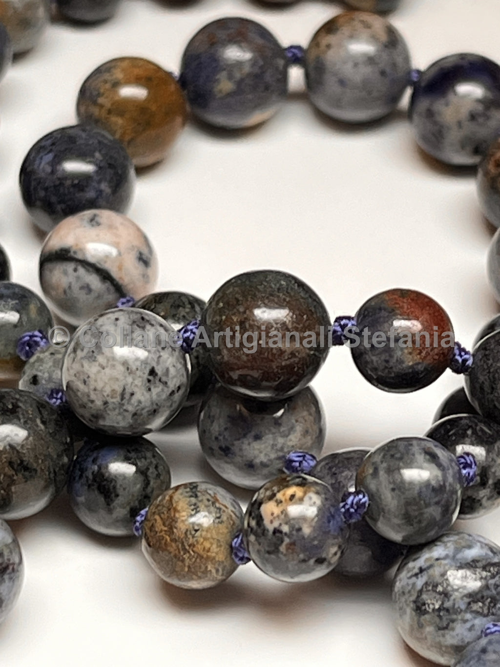 Collana con pietre dure di Sunset