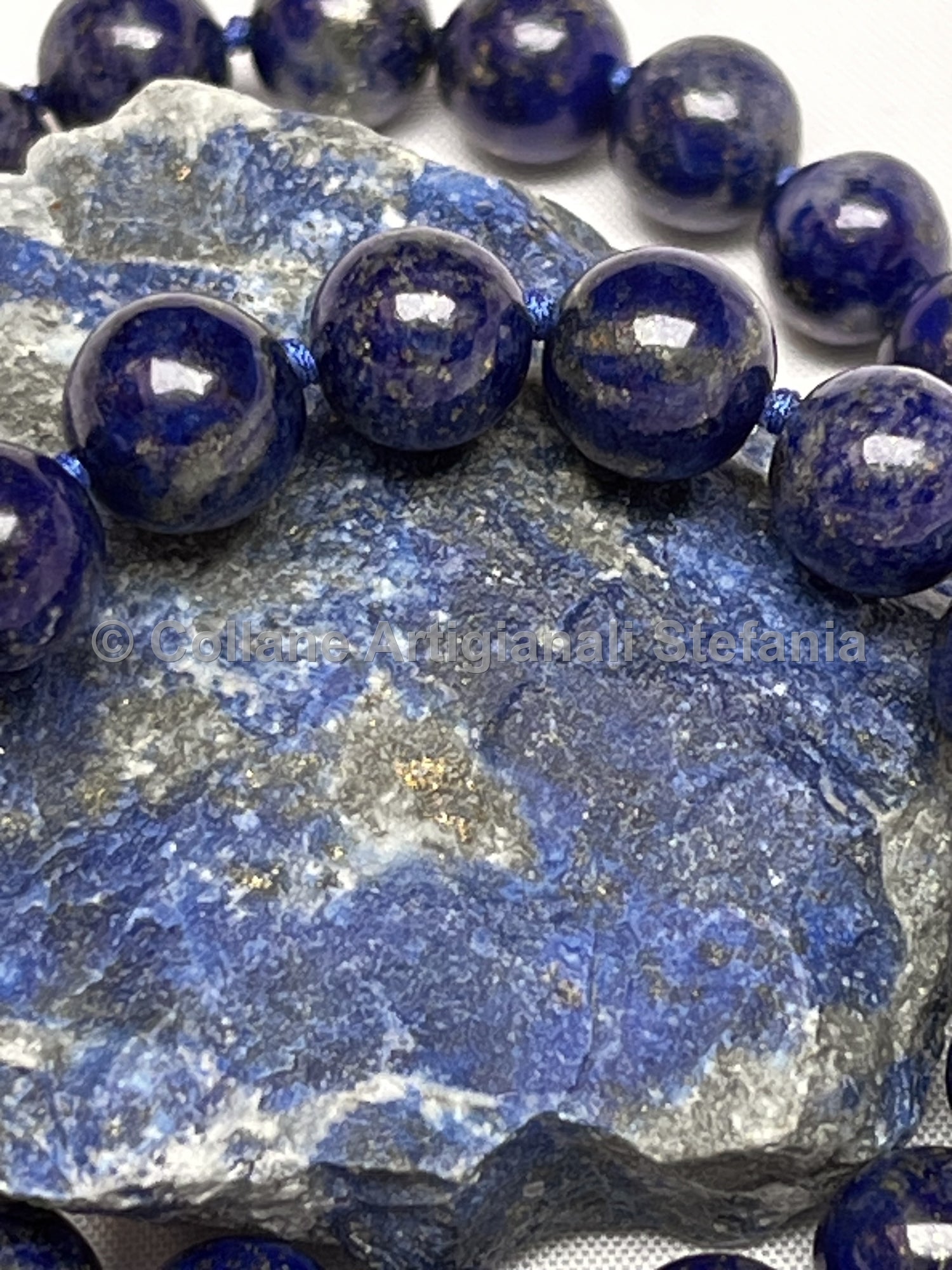 Collana con pietre dure di Lapislazzuli di eccellente qualità