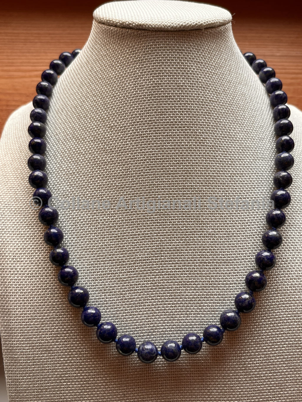 Collana con pietre dure di Lapislazzuli di eccellente qualità