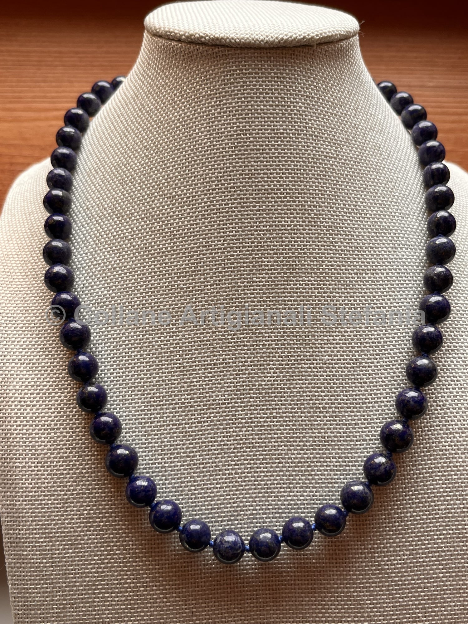 Collana con pietre dure di Lapislazzuli di eccellente qualità