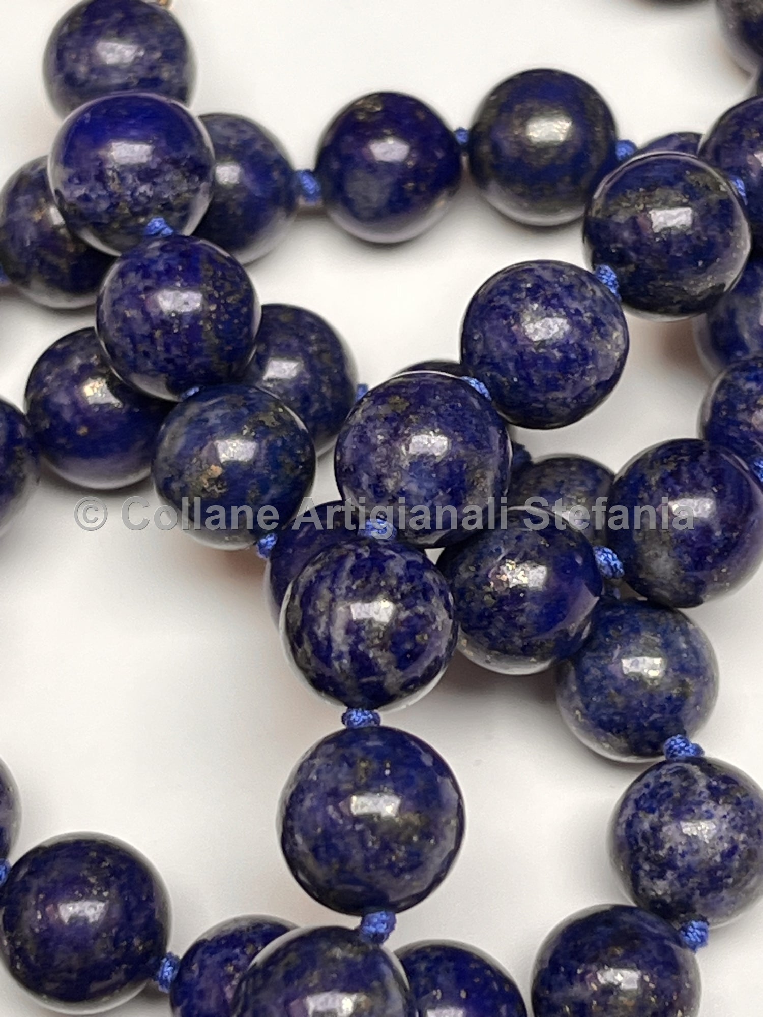 Collana con pietre dure di Lapislazzuli di eccellente qualità