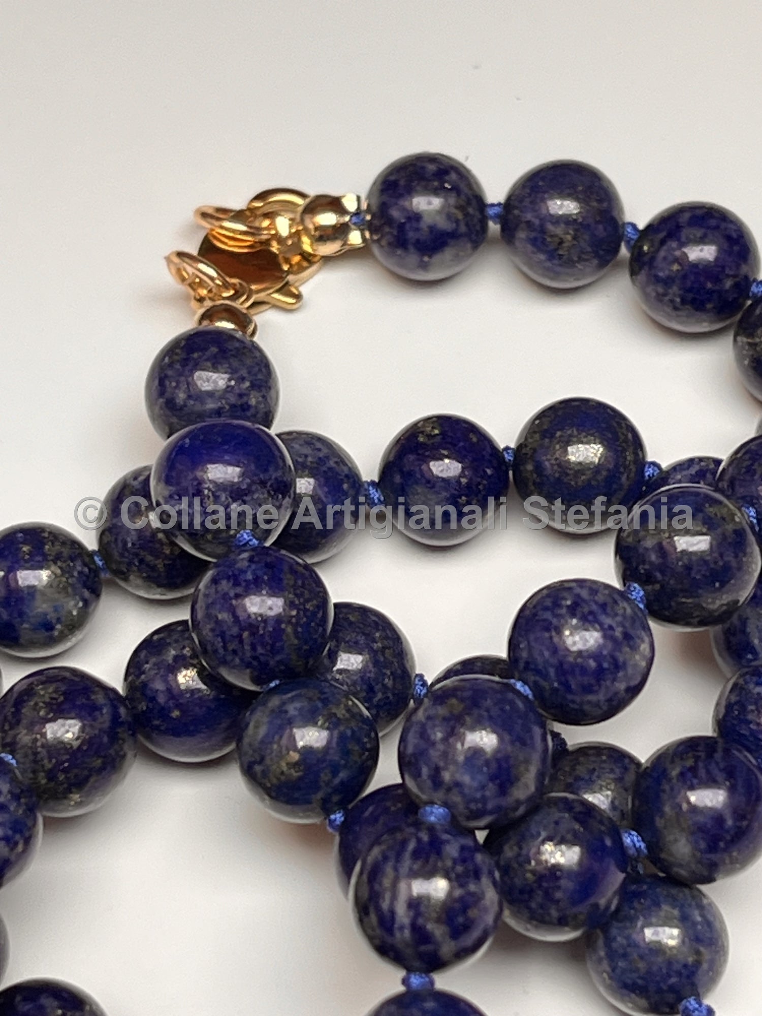 Collana con pietre dure di Lapislazzuli di eccellente qualità