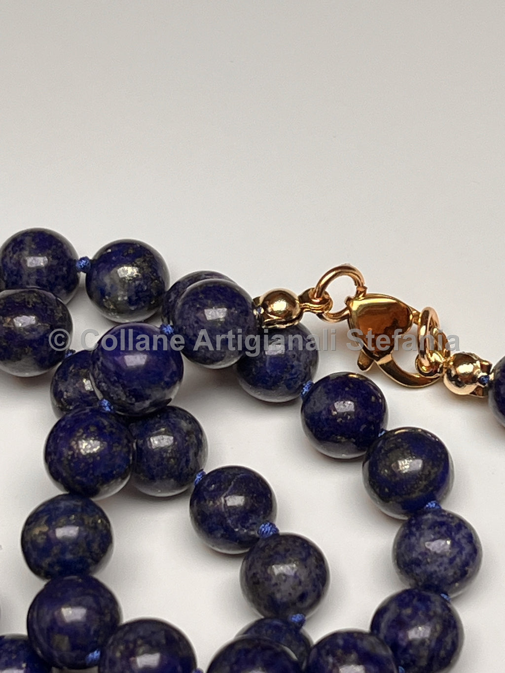 Collana con pietre dure di Lapislazzuli di eccellente qualità