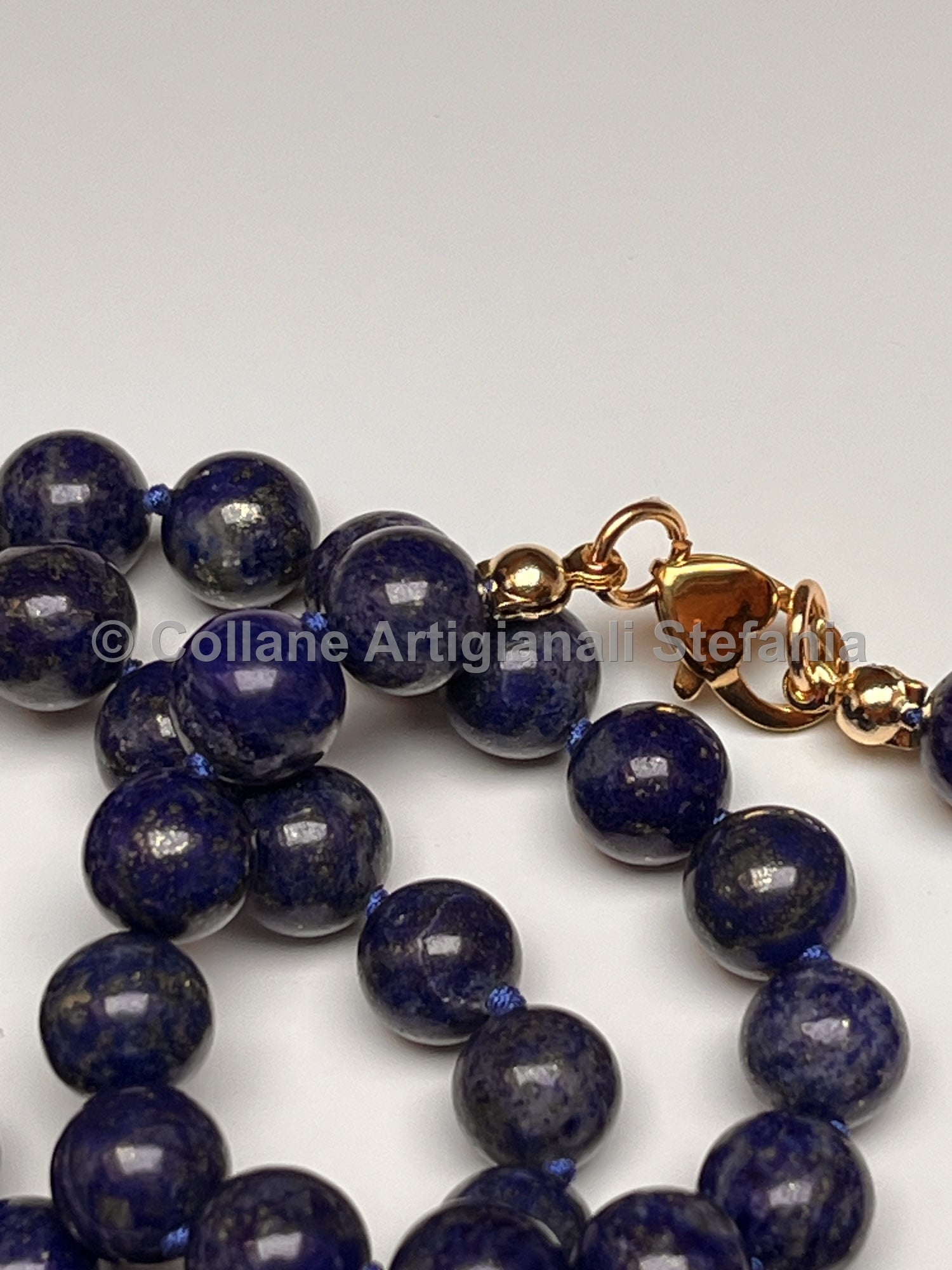Collana con pietre dure di Lapislazzuli di eccellente qualità