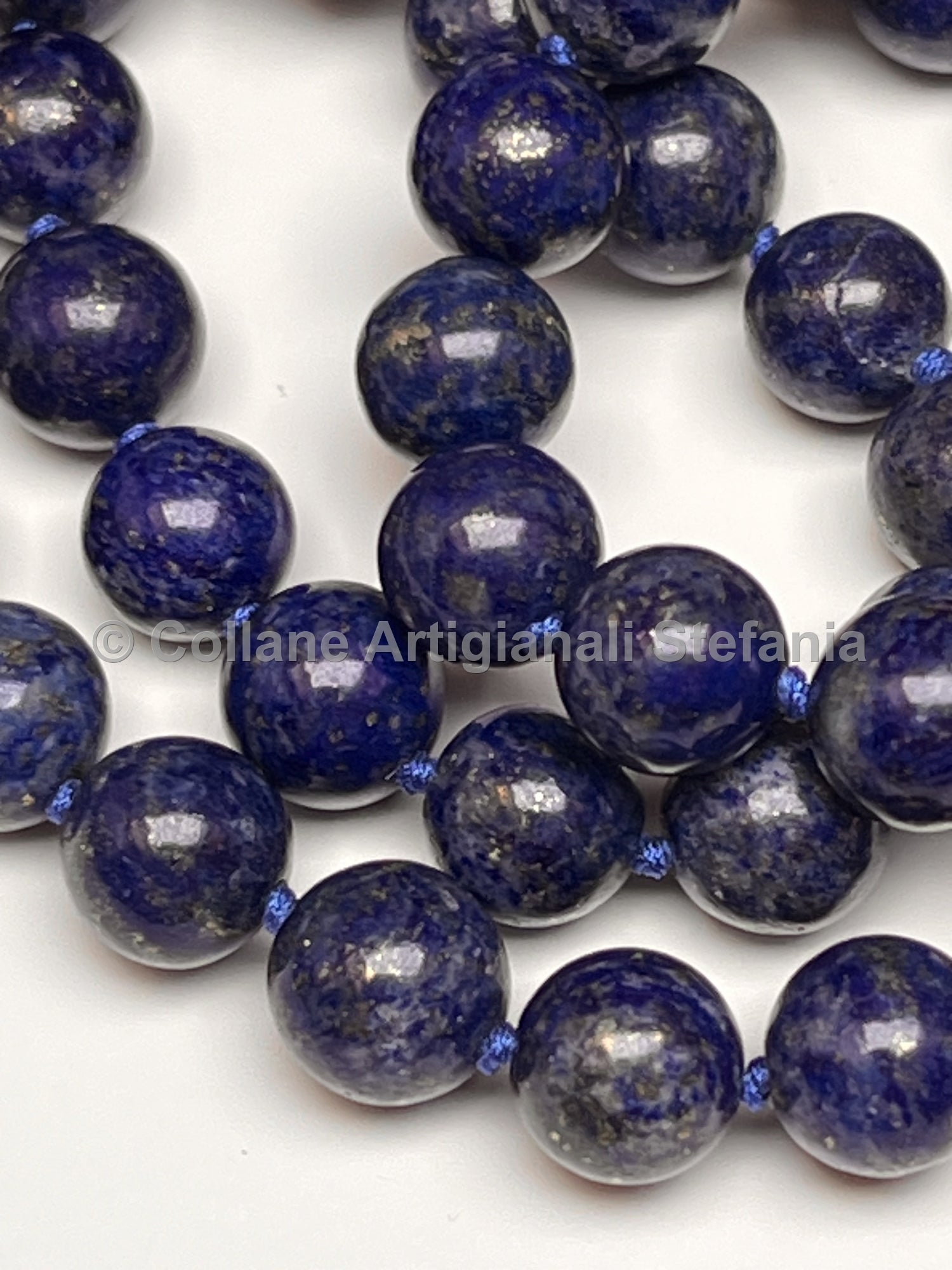 Collana con pietre dure di Lapislazzuli di eccellente qualità