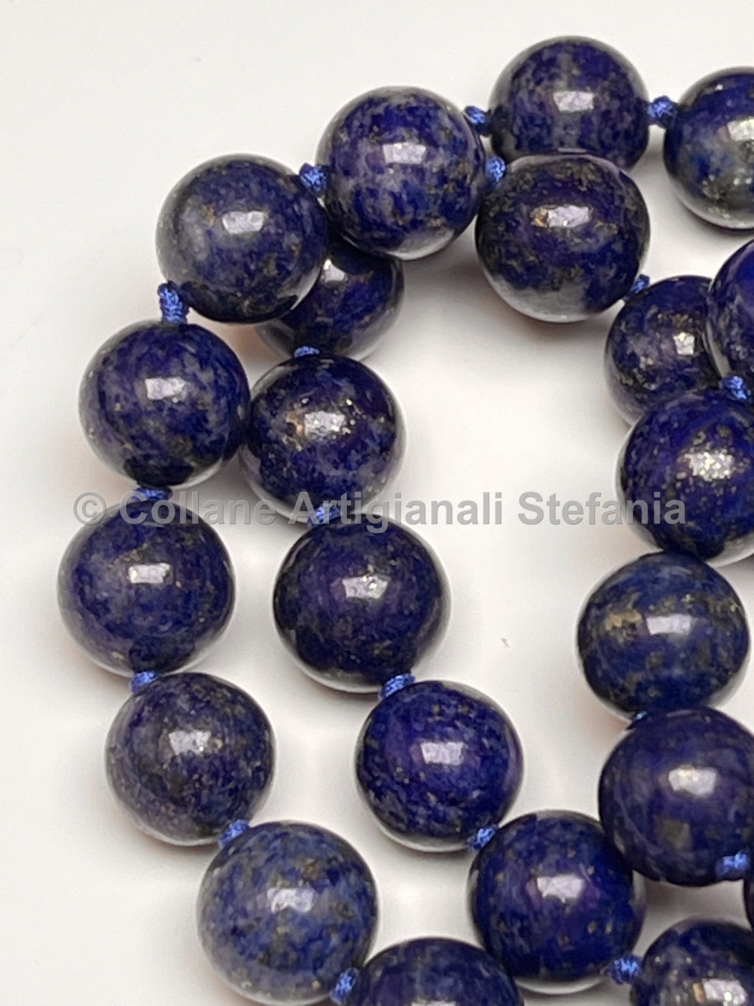 Collana con pietre dure di Lapislazzuli di eccellente qualità