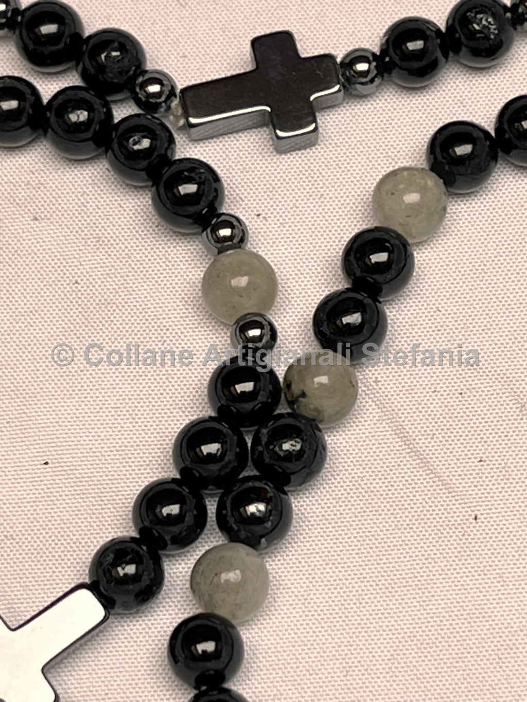 Braccialetto elastico con pietre dure