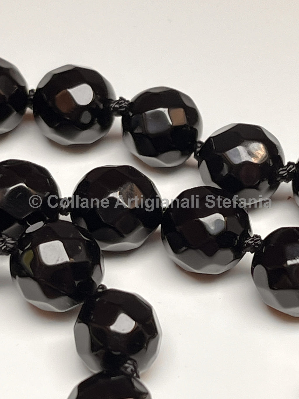 Collana con pietre dure di Onice e Ambra
