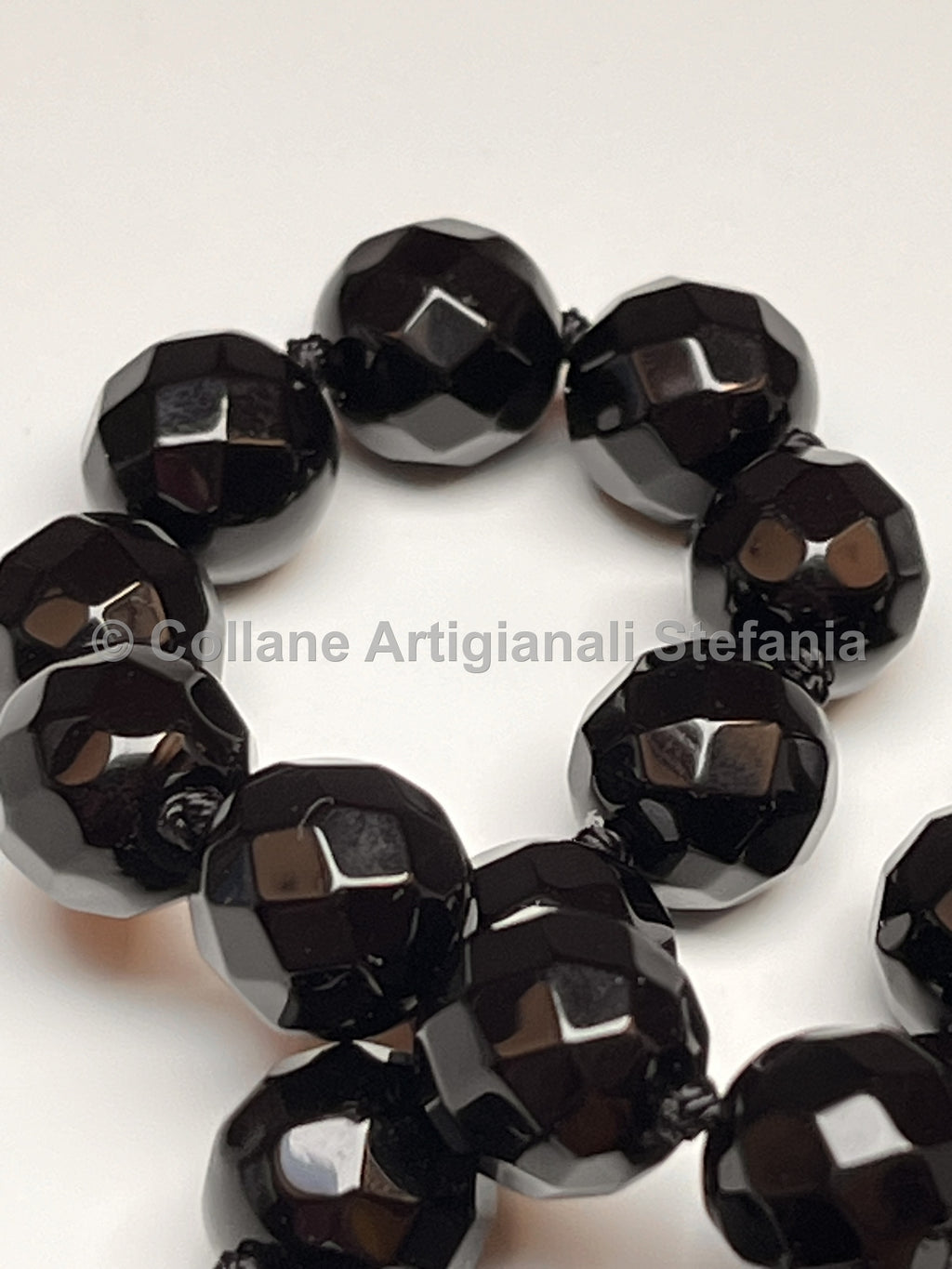 Collana con pietre dure di Onice e Ambra
