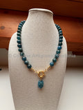 Collana con pietre dure di Apatite di alta qualità