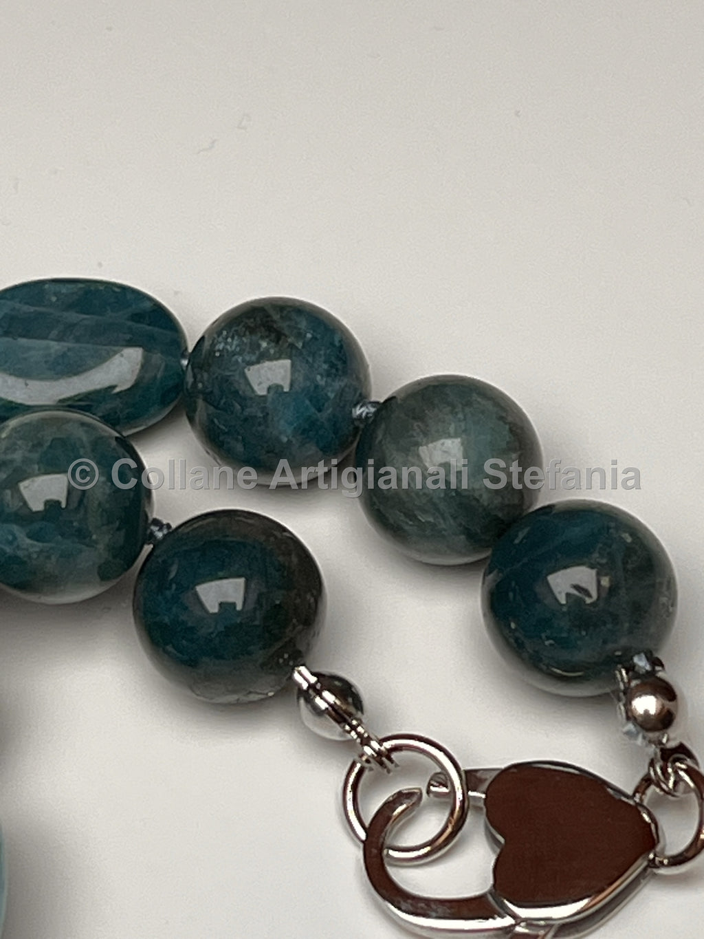 Collana con pietre dure di alta qualità di Apatite