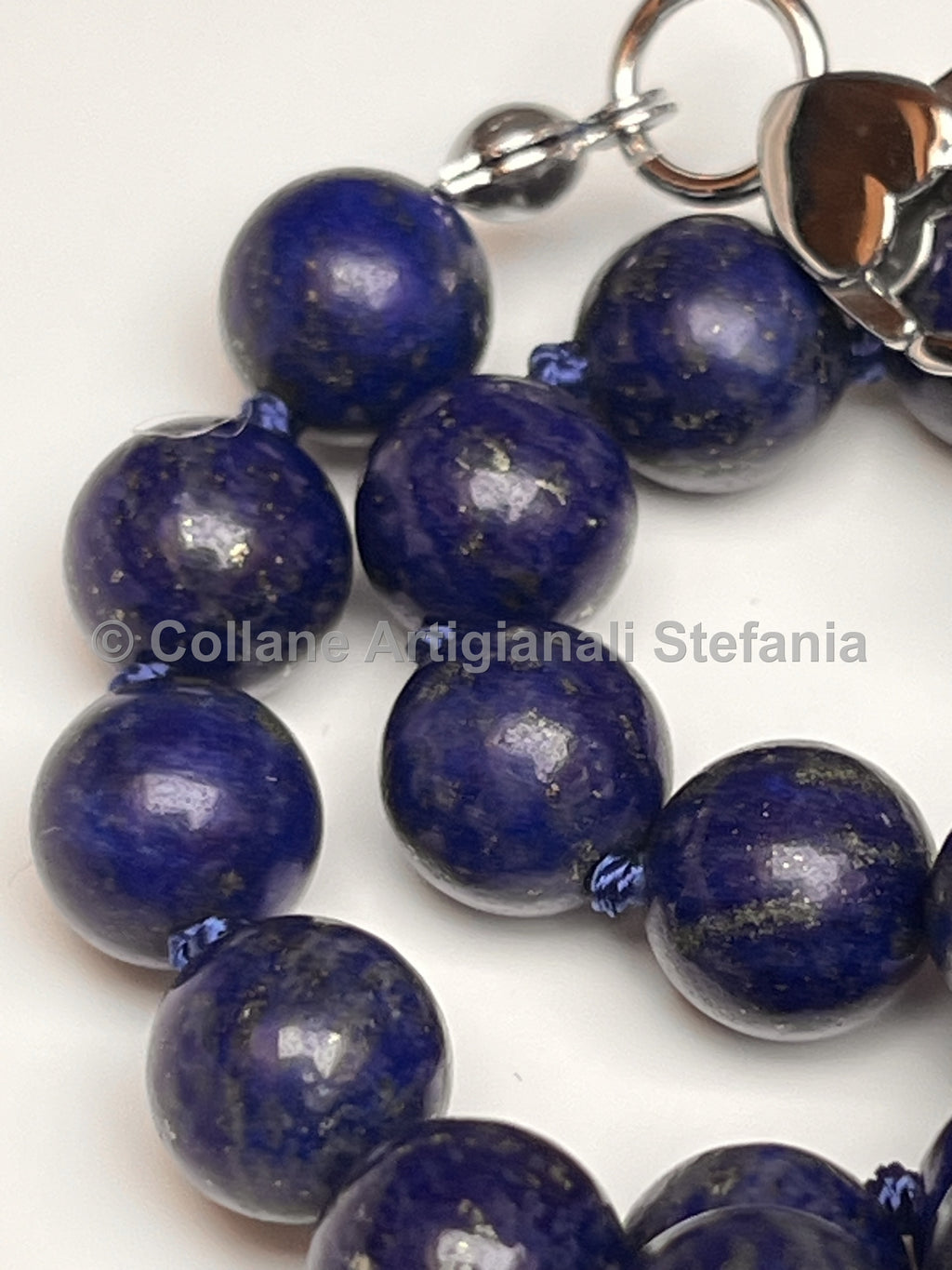 Collana con pietre dure di eccellente qualità di Lapislazzuli