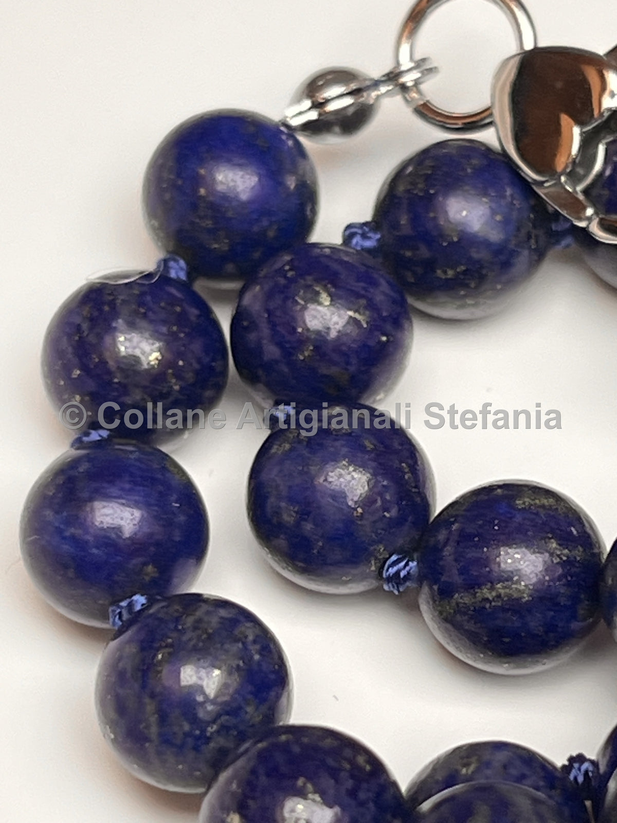 Collana con pietre dure di eccellente qualità di Lapislazzuli