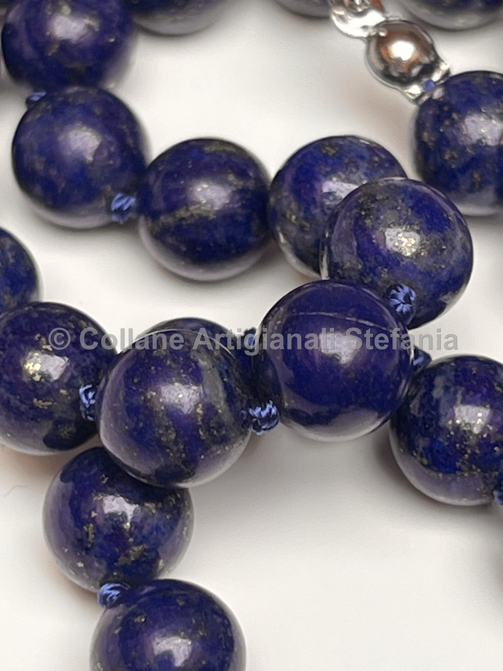 Collana con pietre dure di eccellente qualità di Lapislazzuli