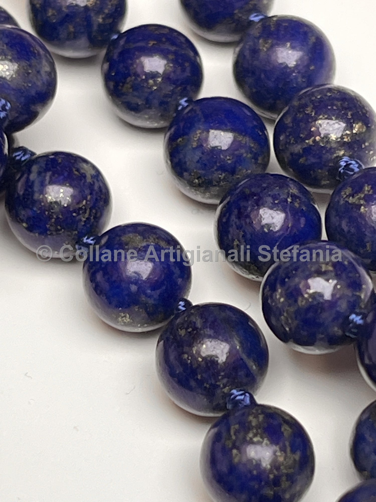 Collana con pietre dure di eccellente qualità di Lapislazzuli
