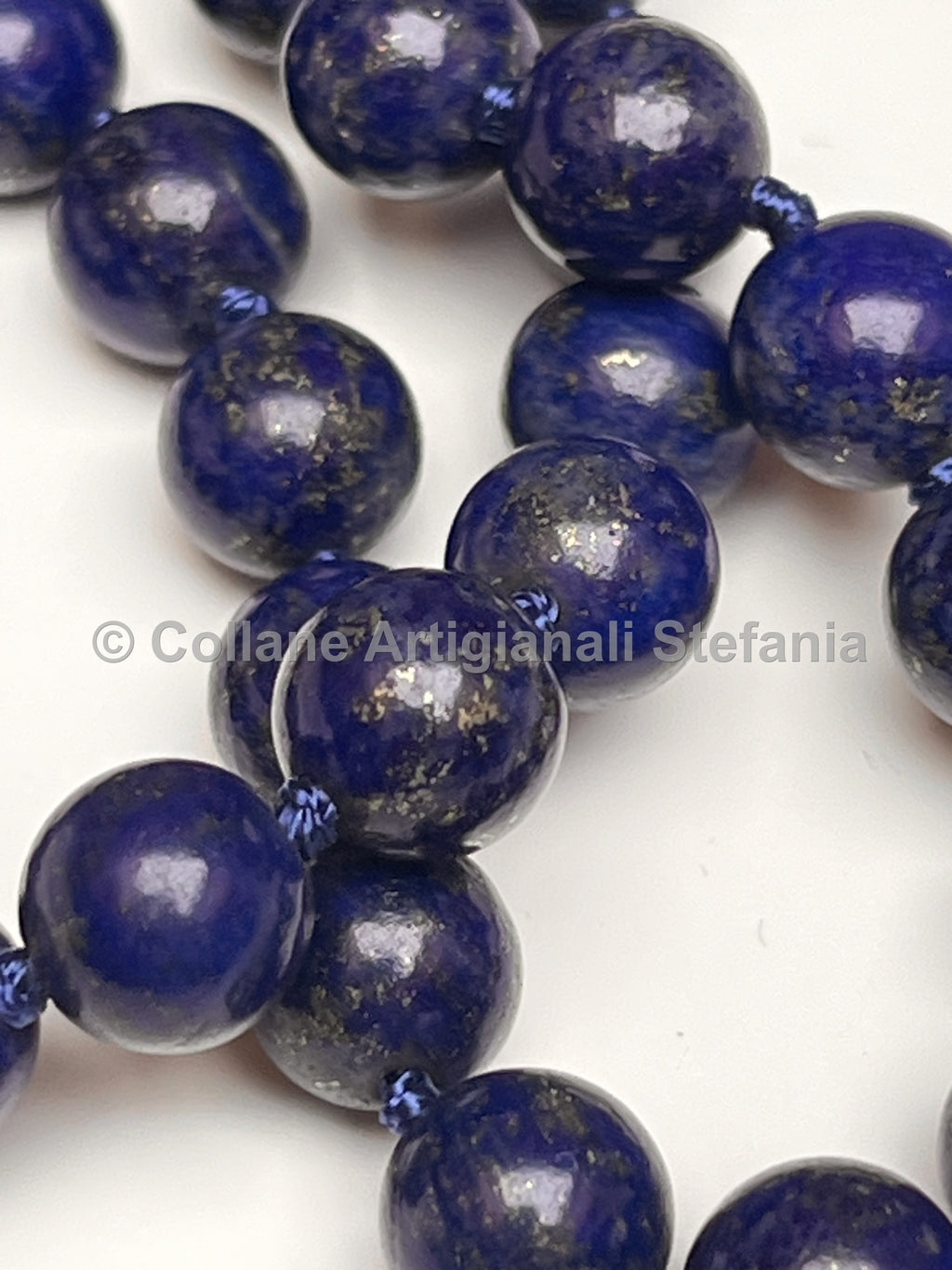 Collana con pietre dure di eccellente qualità di Lapislazzuli