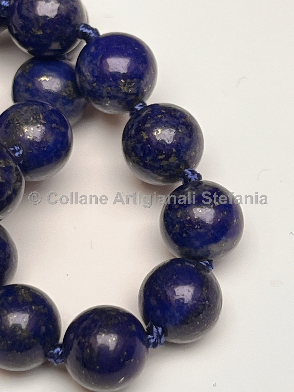 Collana con pietre dure di eccellente qualità di Lapislazzuli