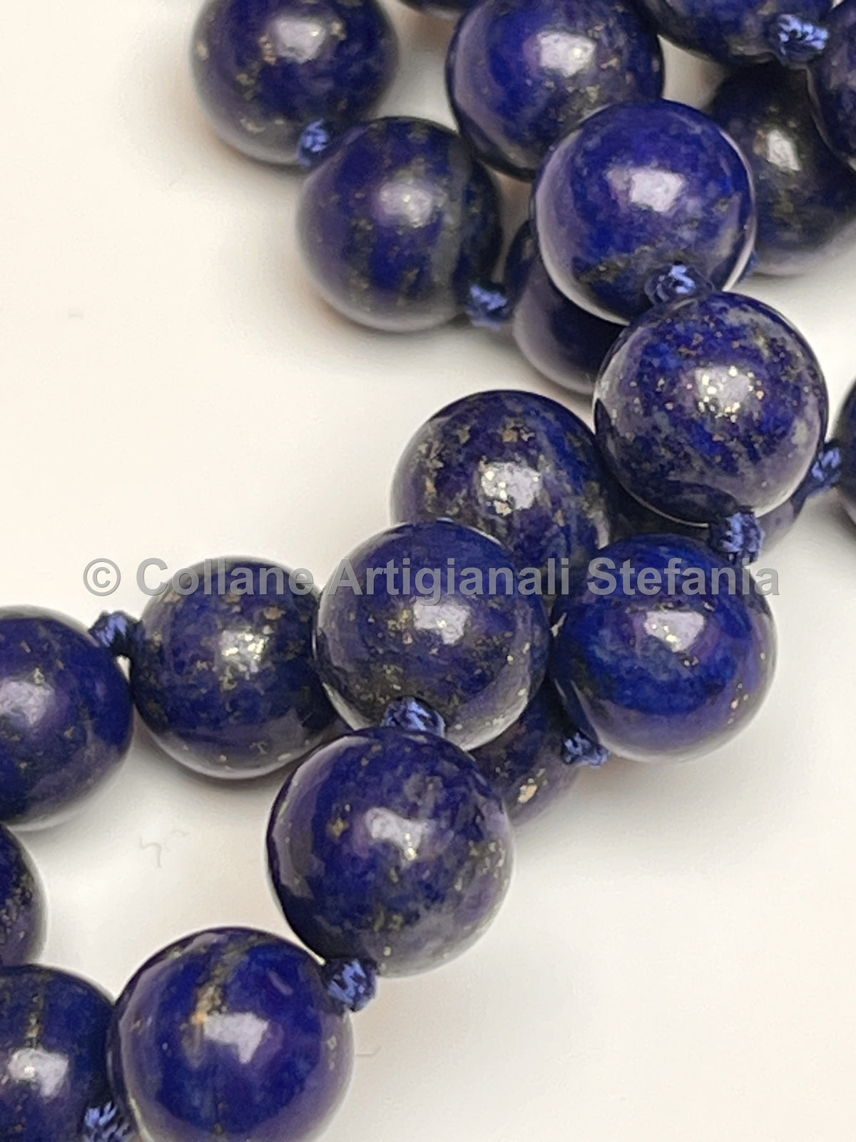 Collana con pietre dure di eccellente qualità di Lapislazzuli