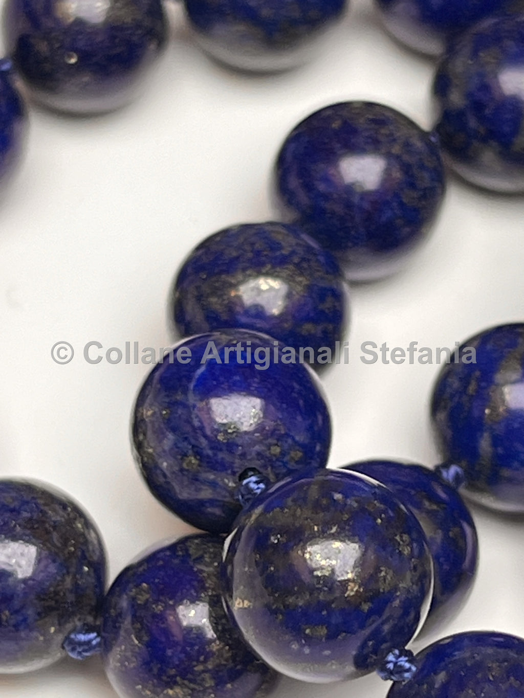Collana con pietre dure di eccellente qualità di Lapislazzuli
