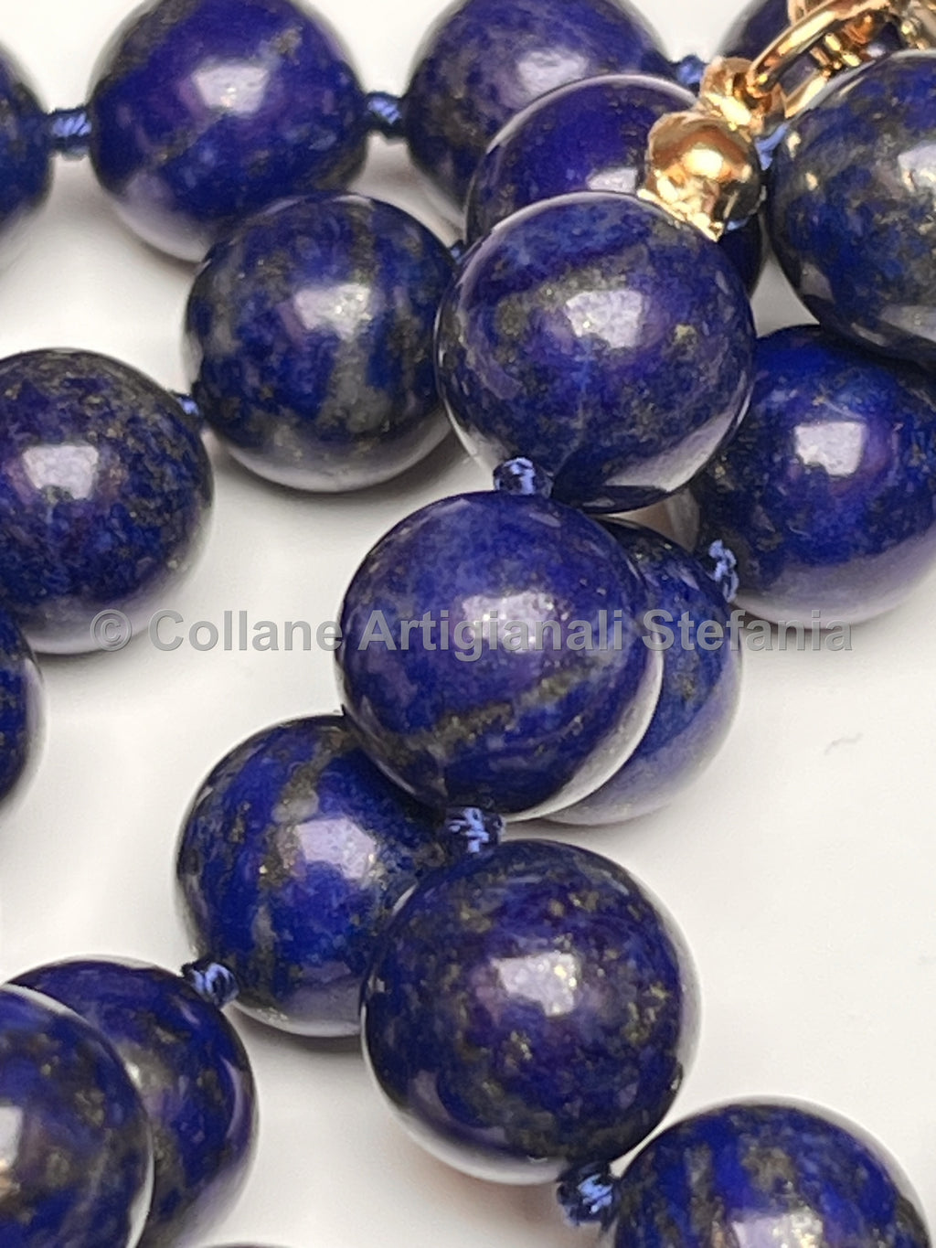 Collana con pietre dure di eccellente qualità di Lapislazzuli