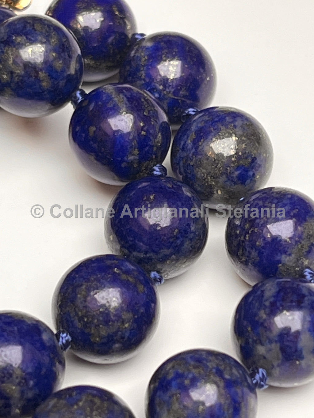 Collana con pietre dure di eccellente qualità di Lapislazzuli