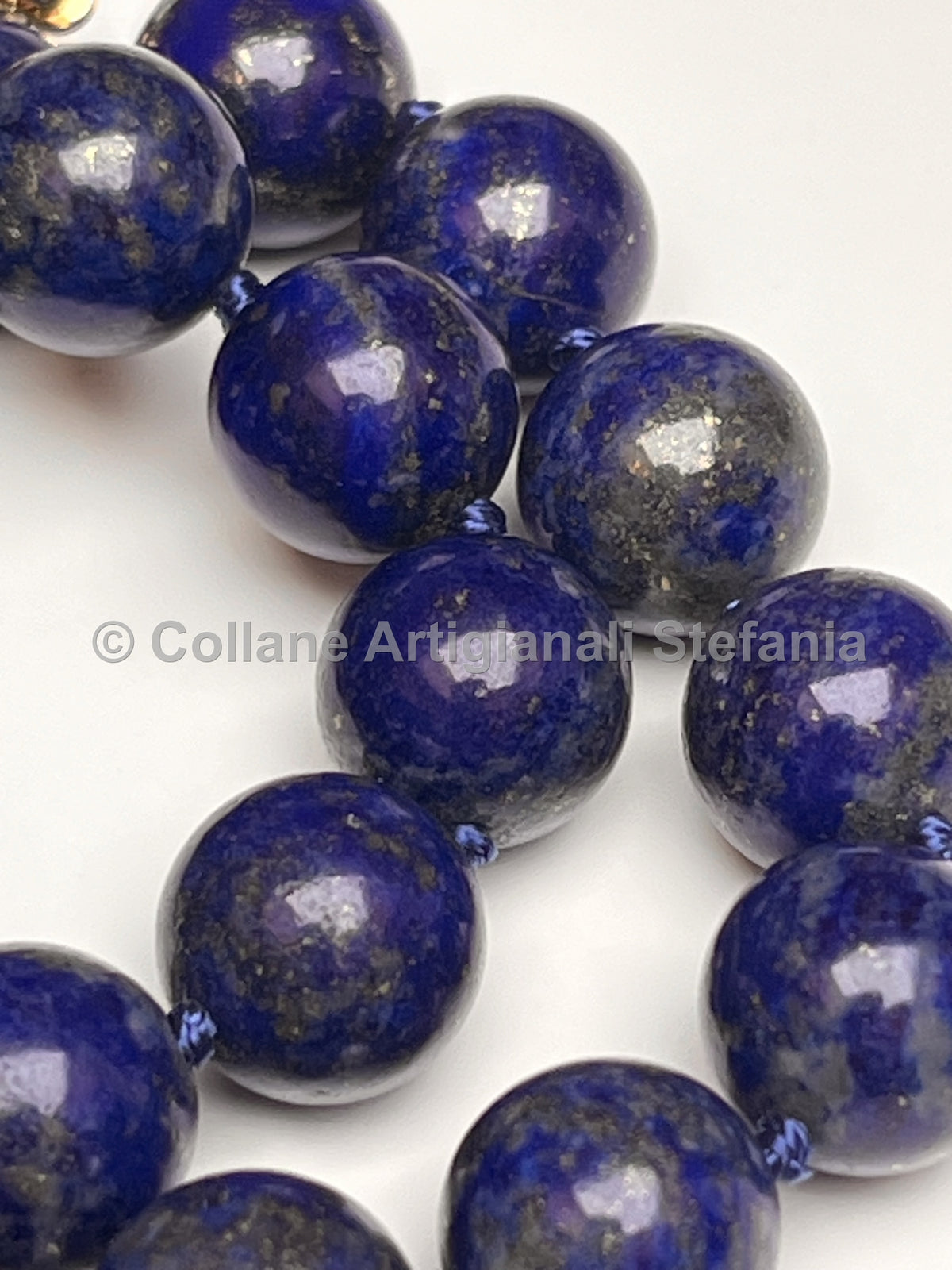 Collana con pietre dure di eccellente qualità di Lapislazzuli