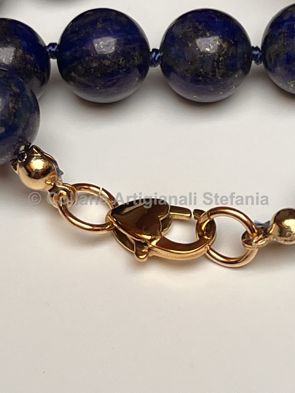 Collana con pietre dure di eccellente qualità di Lapislazzuli