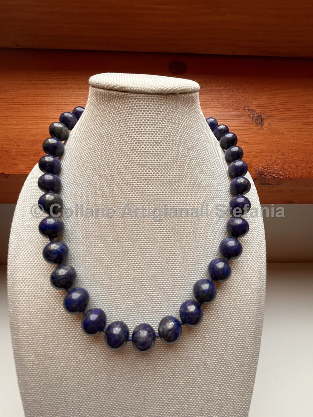 Collana con pietre dure di Lapislazzuli di alta qualità