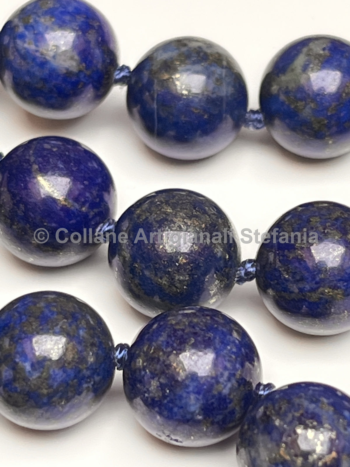 Collana con pietre dure di Lapislazzuli di alta qualità