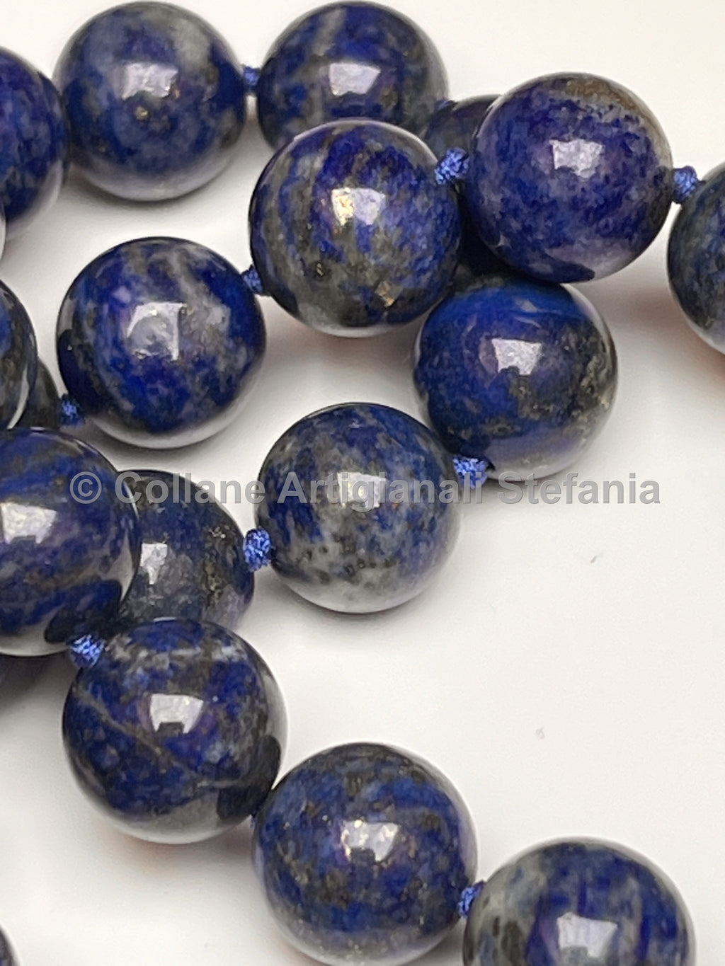 Collana con pietre dure di alta qualità di Lapislazzuli